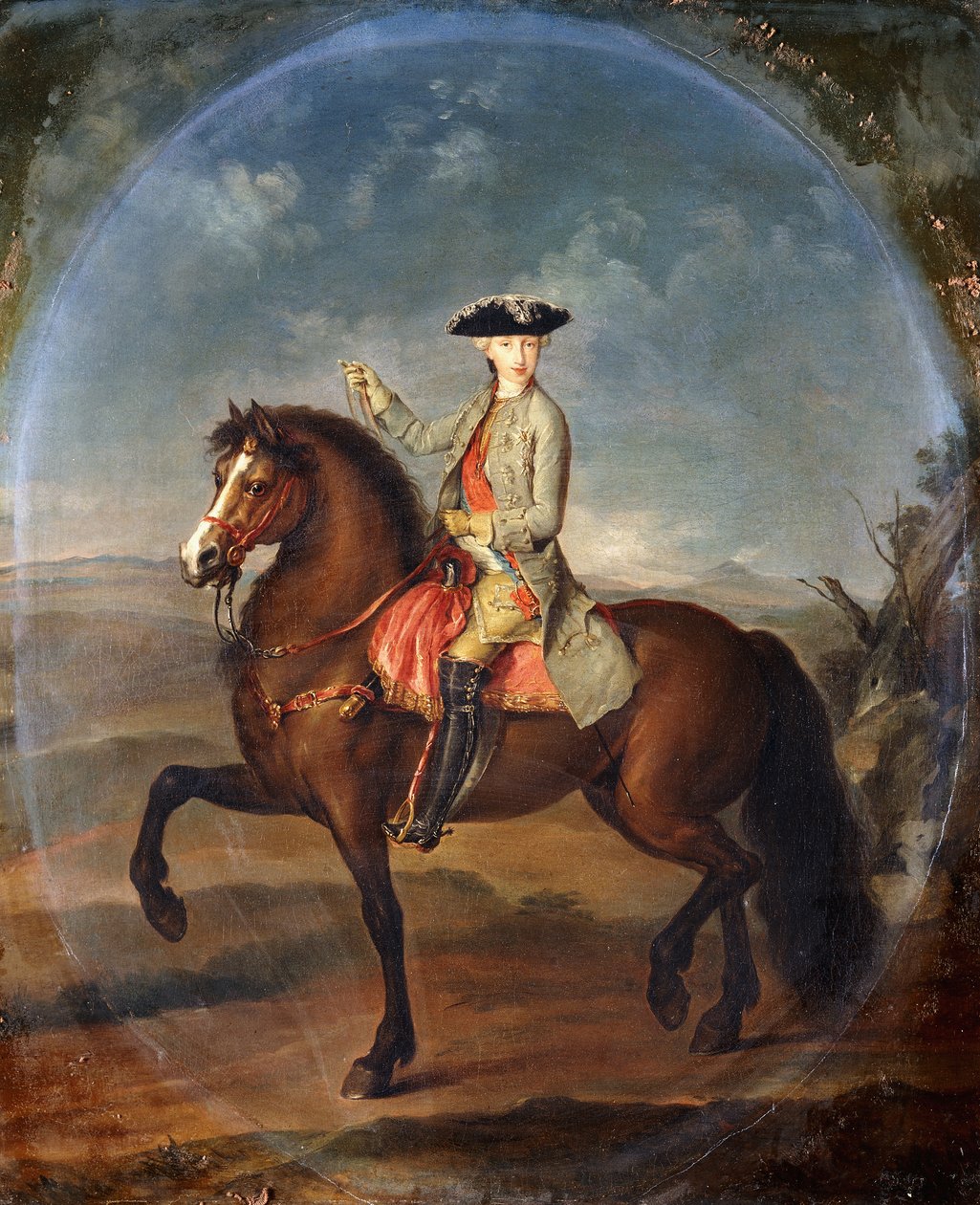 Jezdecký portrét Františka, vévody lotrinského od Francesco Liani