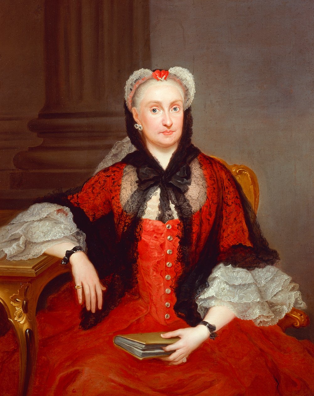 Portrét Marie Amálie Saské (Drážďany od Francesco Liani