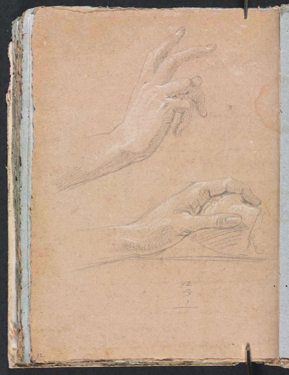 Verona Sketchbook: Hands (strana 92) od Francesco Lorenzi