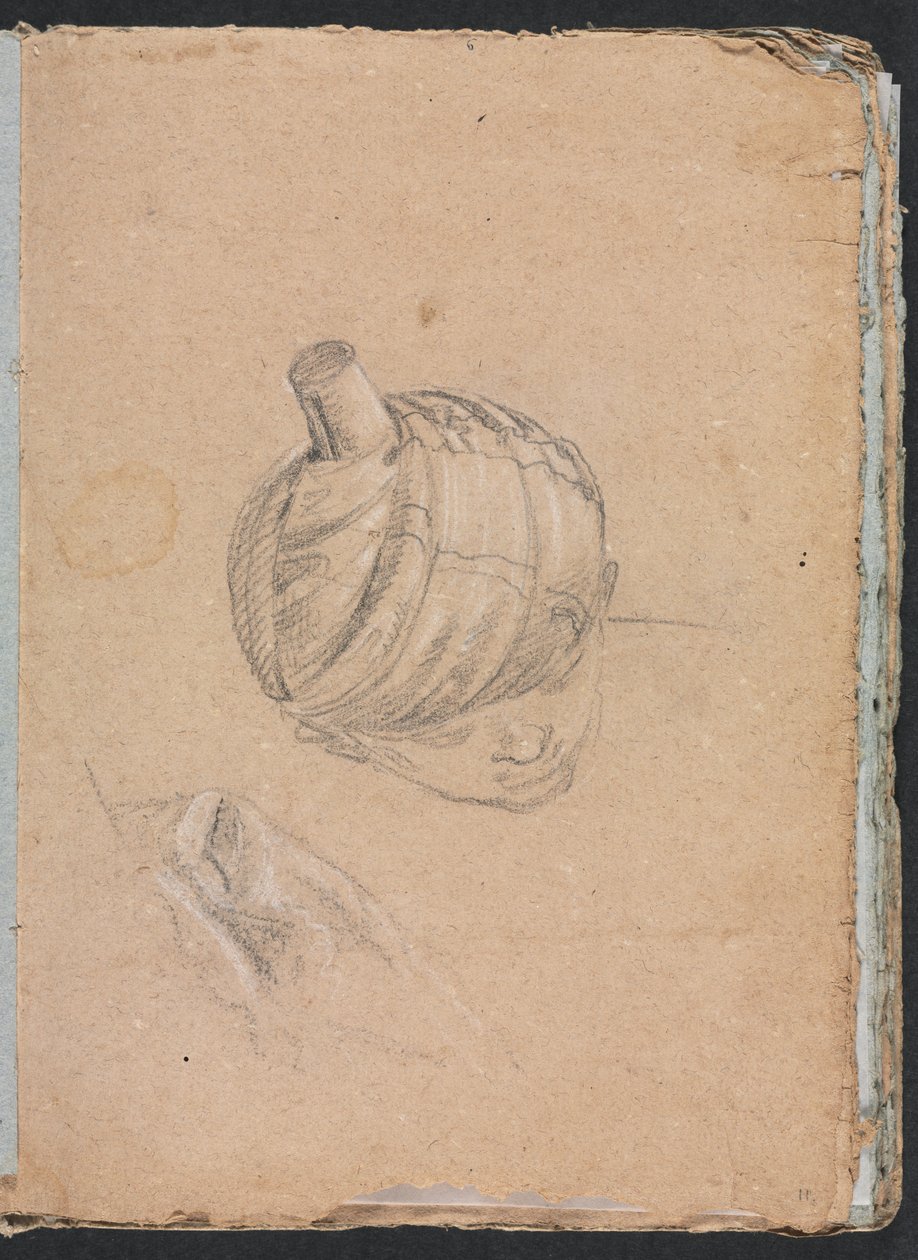 Verona Sketchbook: Hlava s turbanem (strana 11) od Francesco Lorenzi