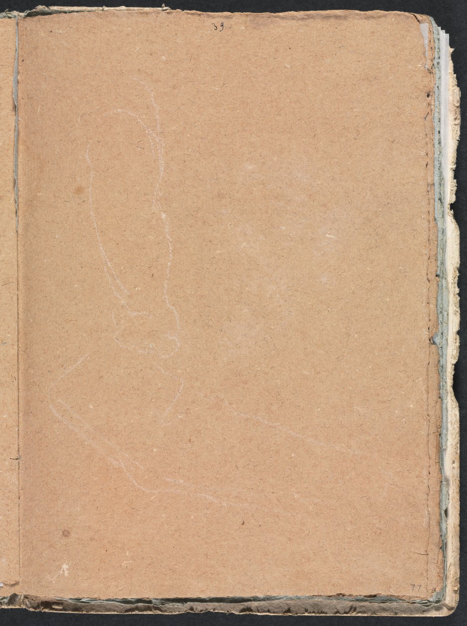 Verona Sketchbook: Nedešifrovatelný formulář strana 77, 1760. od Francesco Lorenzi