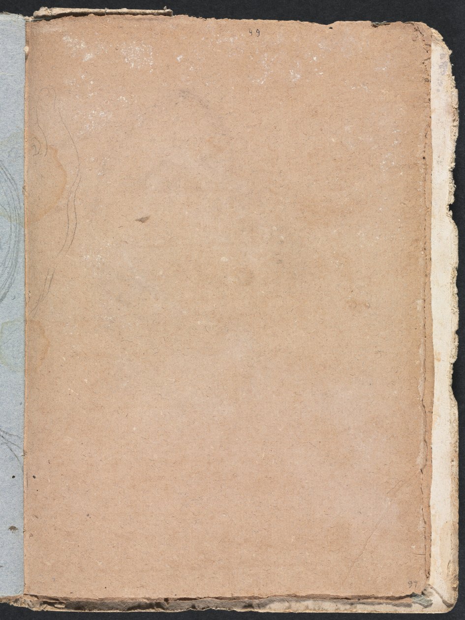 Verona Sketchbook: Nedešifrovatelný formulář strana 97, 1760. od Francesco Lorenzi