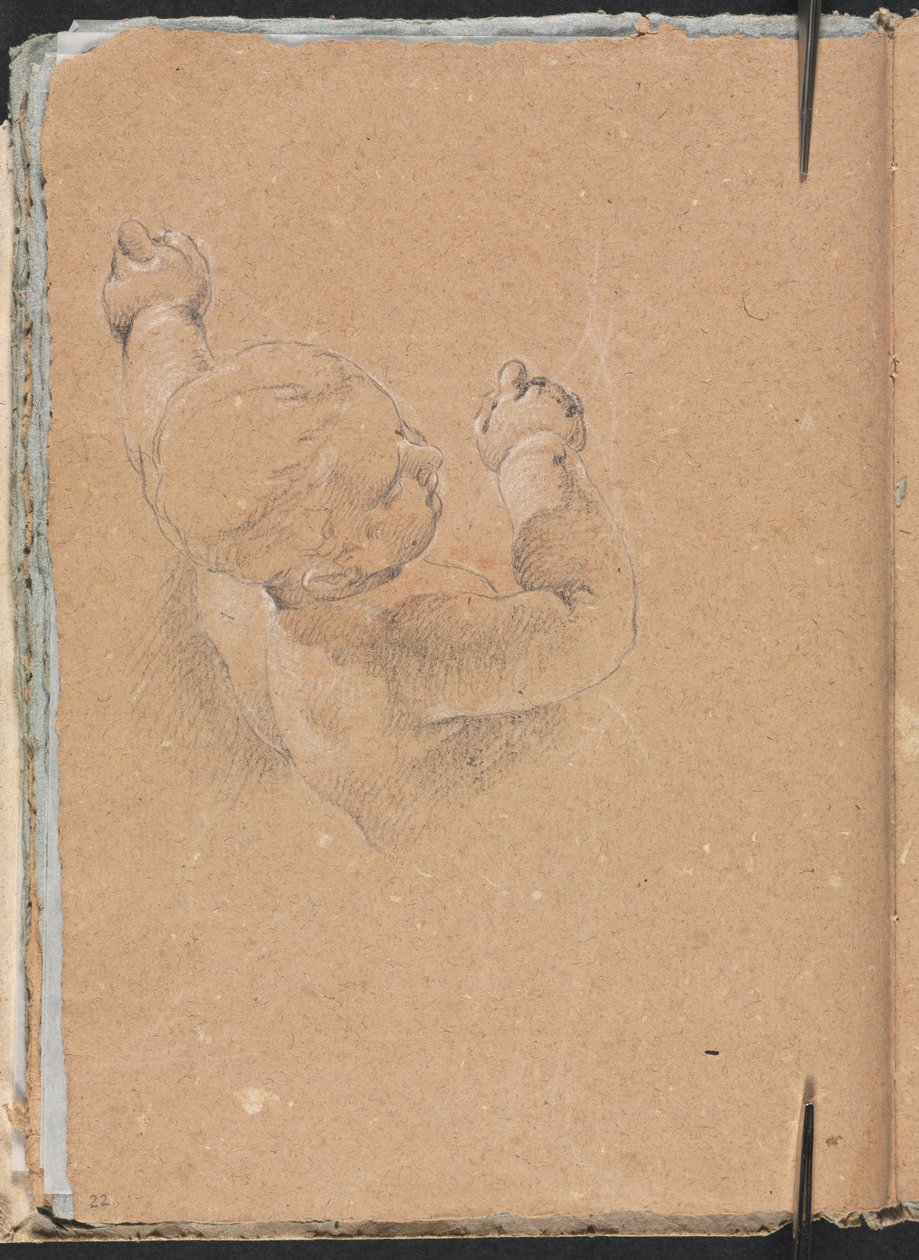 Verona Sketchbook: Putto strana 22, 1760. od Francesco Lorenzi