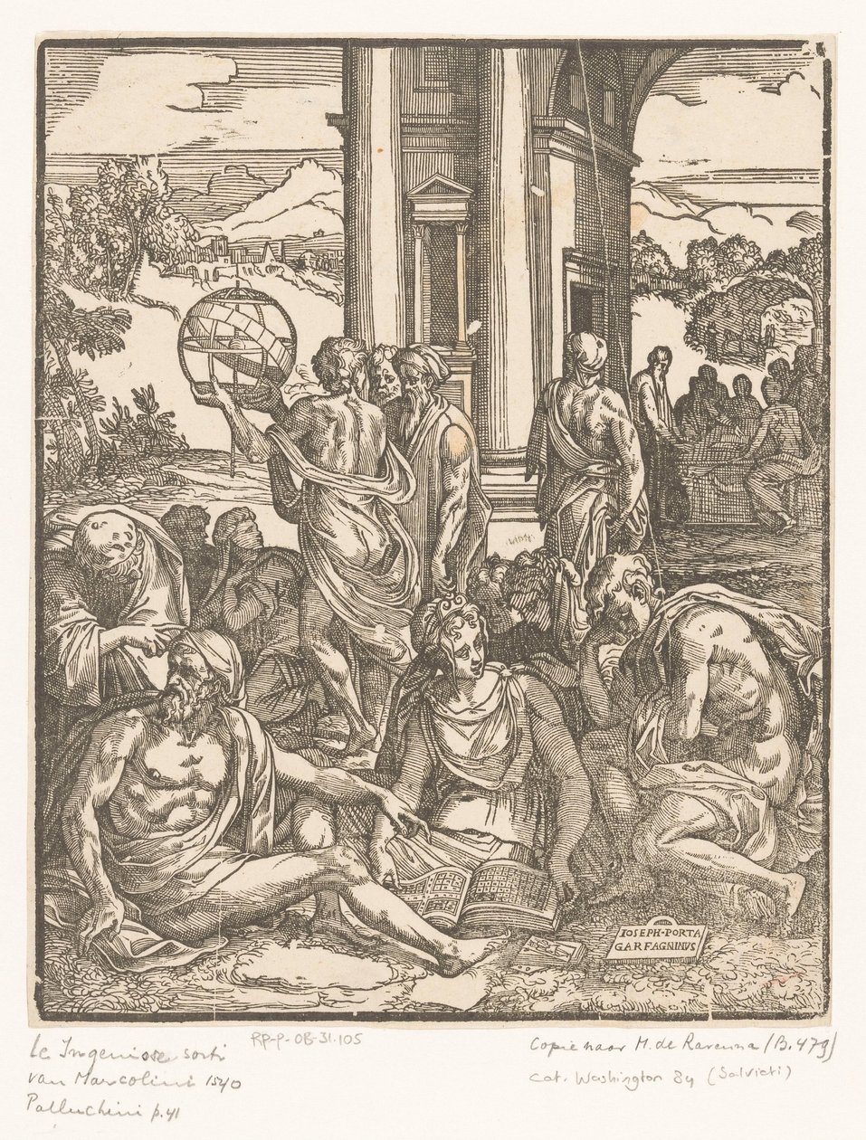Tuin der gedachten Zahrada myšlenek od Francesco Marcolini (possibly)