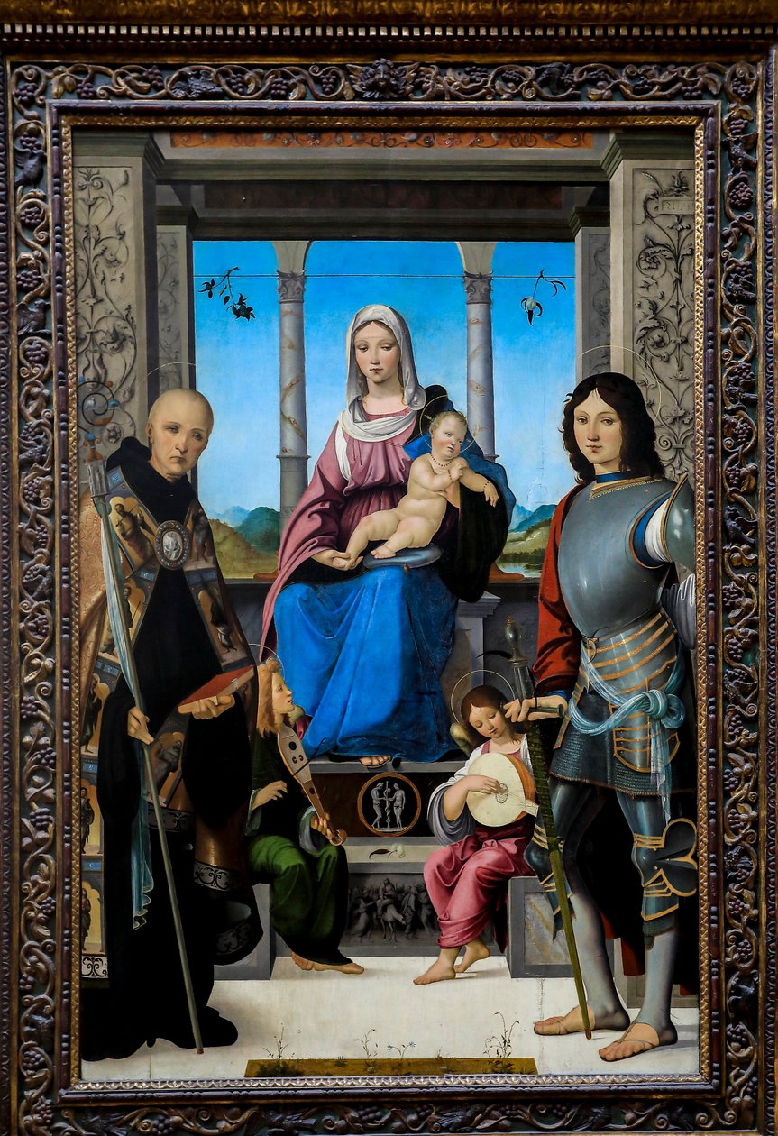 Neitsyt ja lapsi od Francesco Marmitta