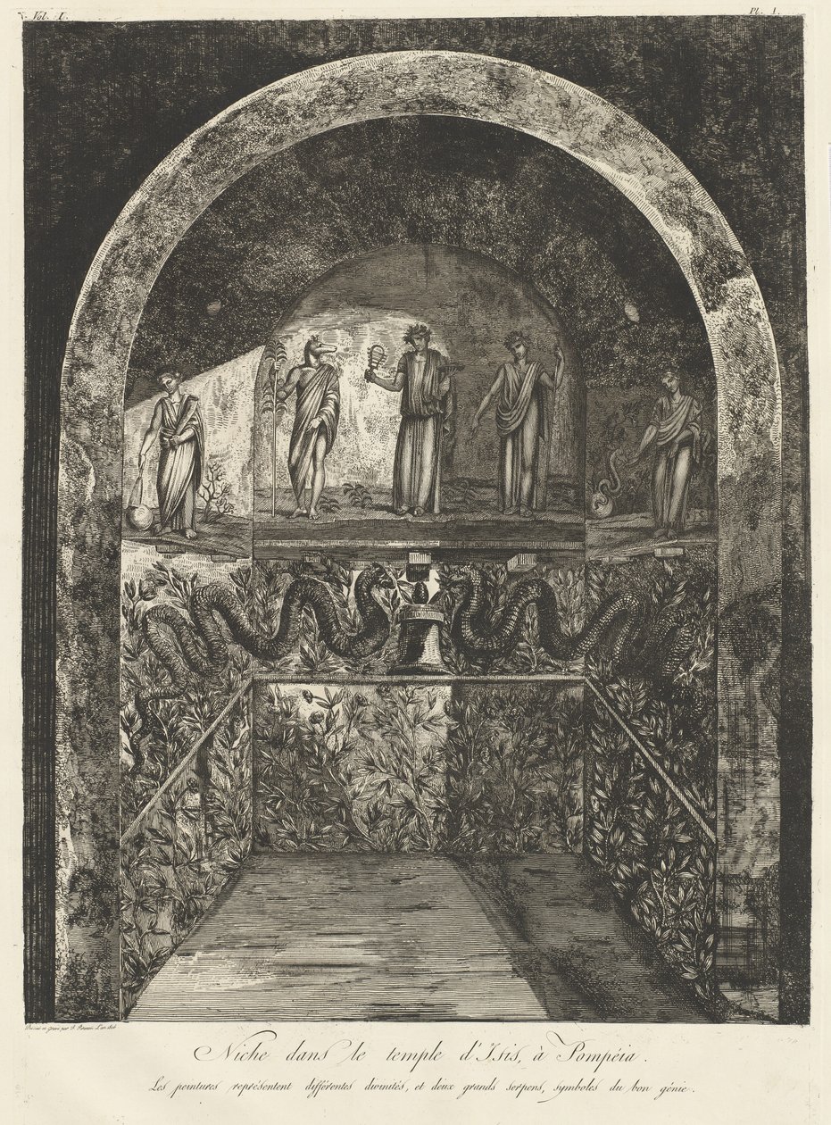Starožitnosti Magna Graecia (svazek I) od Francesco Piranesi after Giovanni Battista Piranesi