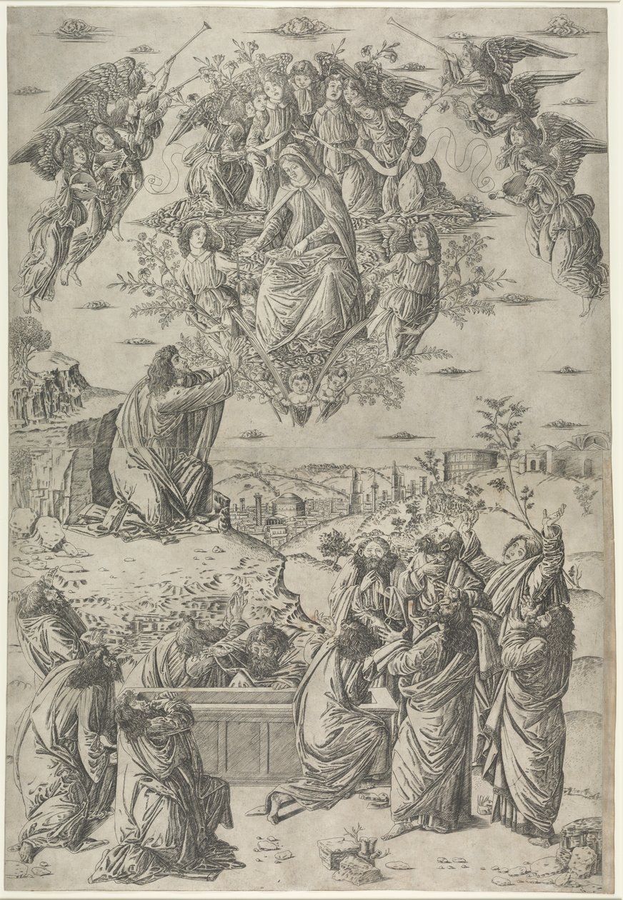 Nanebevzetí Panny Marie od Francesco Rosselli