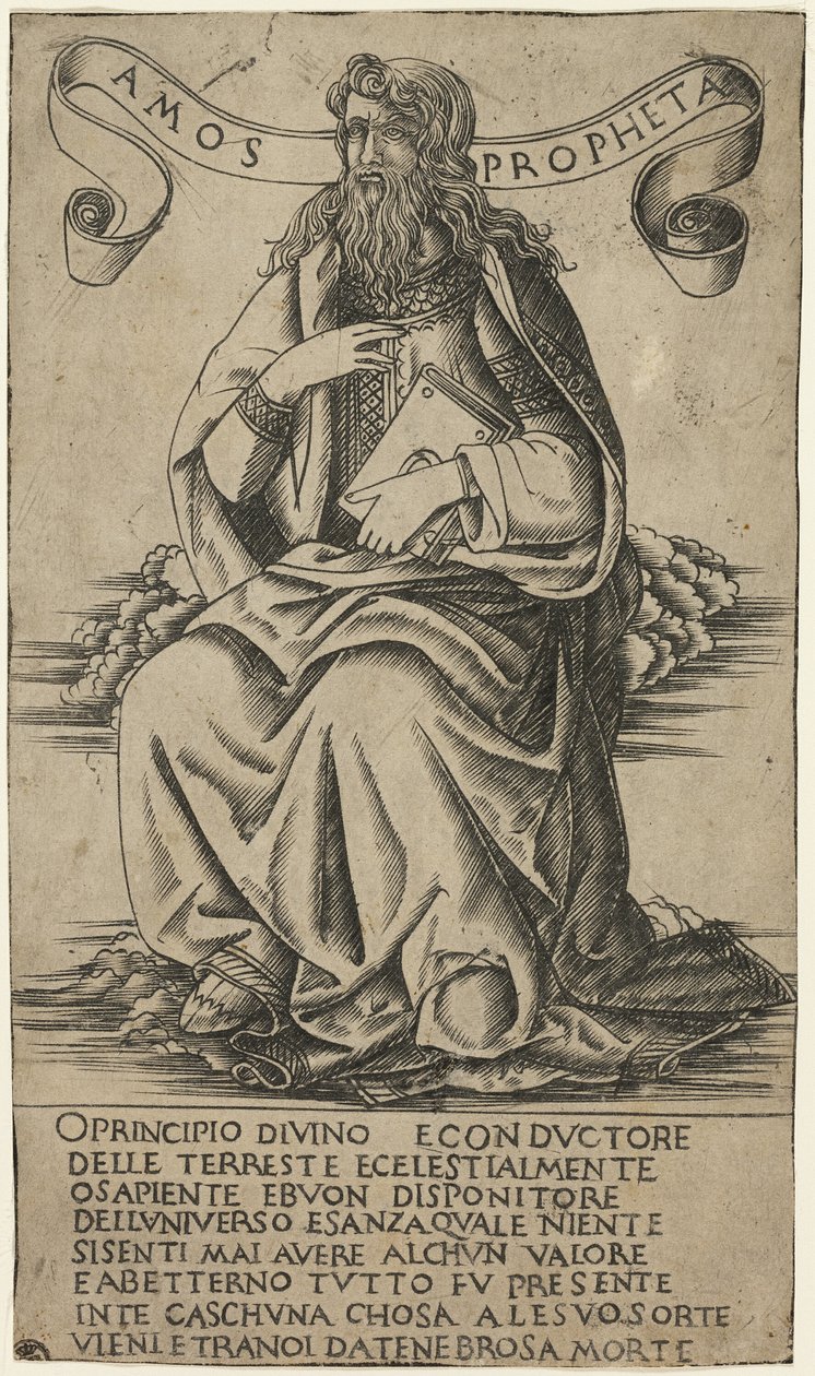 Prorok Amos od Francesco Rosselli