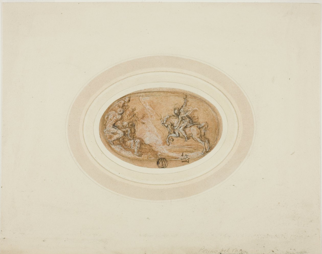 Marcus Curtius Skok do propasti od Francesco Salviati