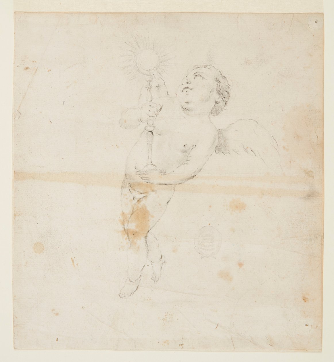 Anděl nesoucí obludu od Francesco Solimena