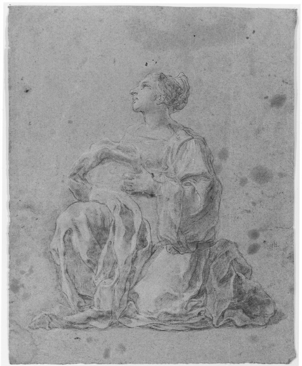 Klečící žena od Francesco Solimena