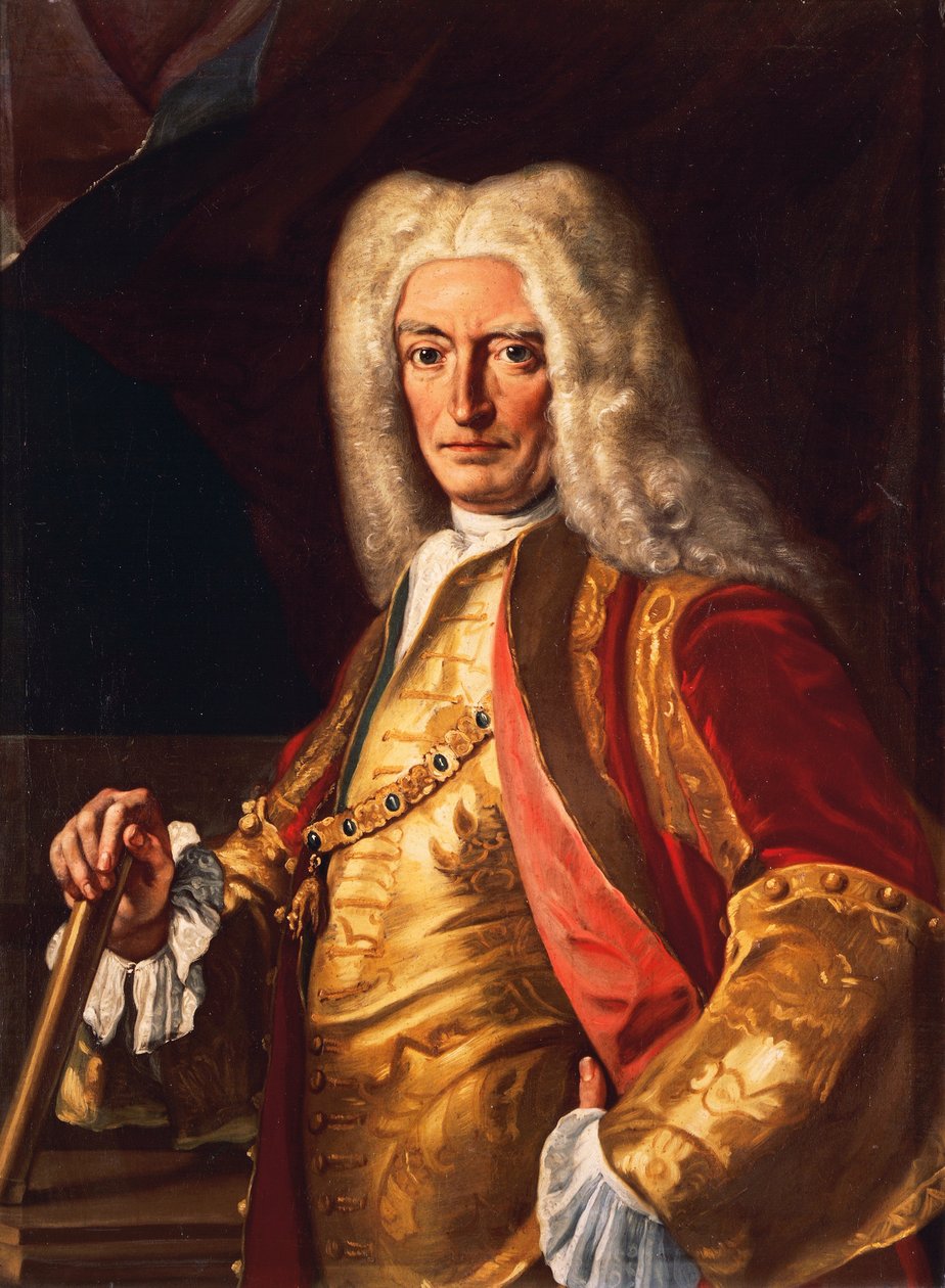 Portrét hraběte Aloyse Thomase Raimunda von Harracha, místokrále v Neapoli, cca 1730, od Francesca Solimena (1657-1747), olej na plátně, 98x74 cm od Francesco Solimena