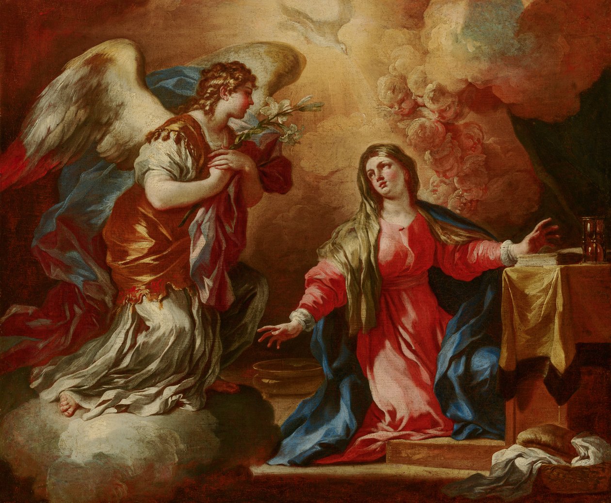 Zvěstování od Francesco Solimena