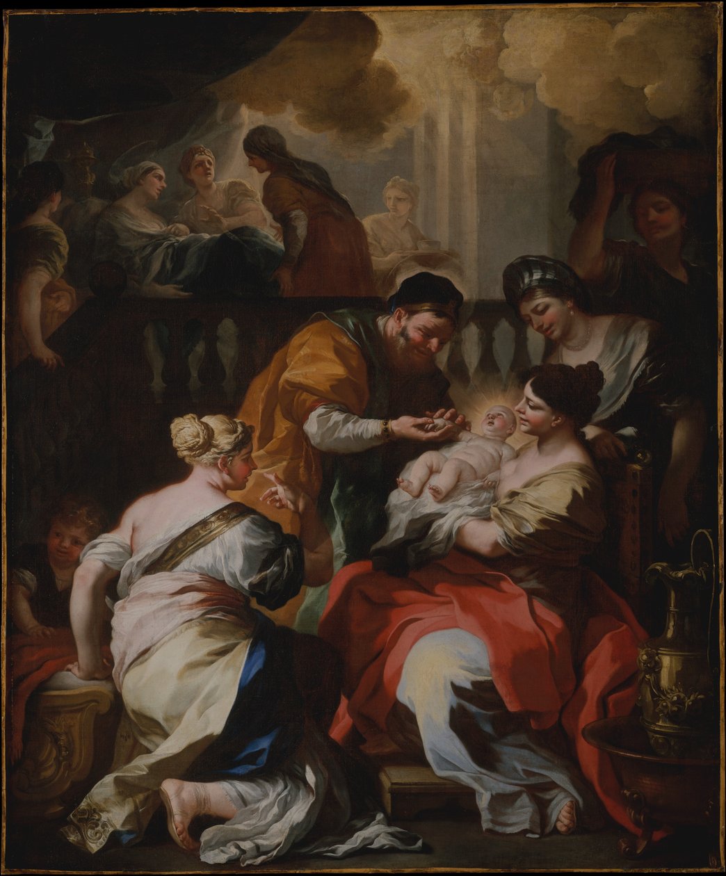 Narození Panny Marie od Francesco Solimena