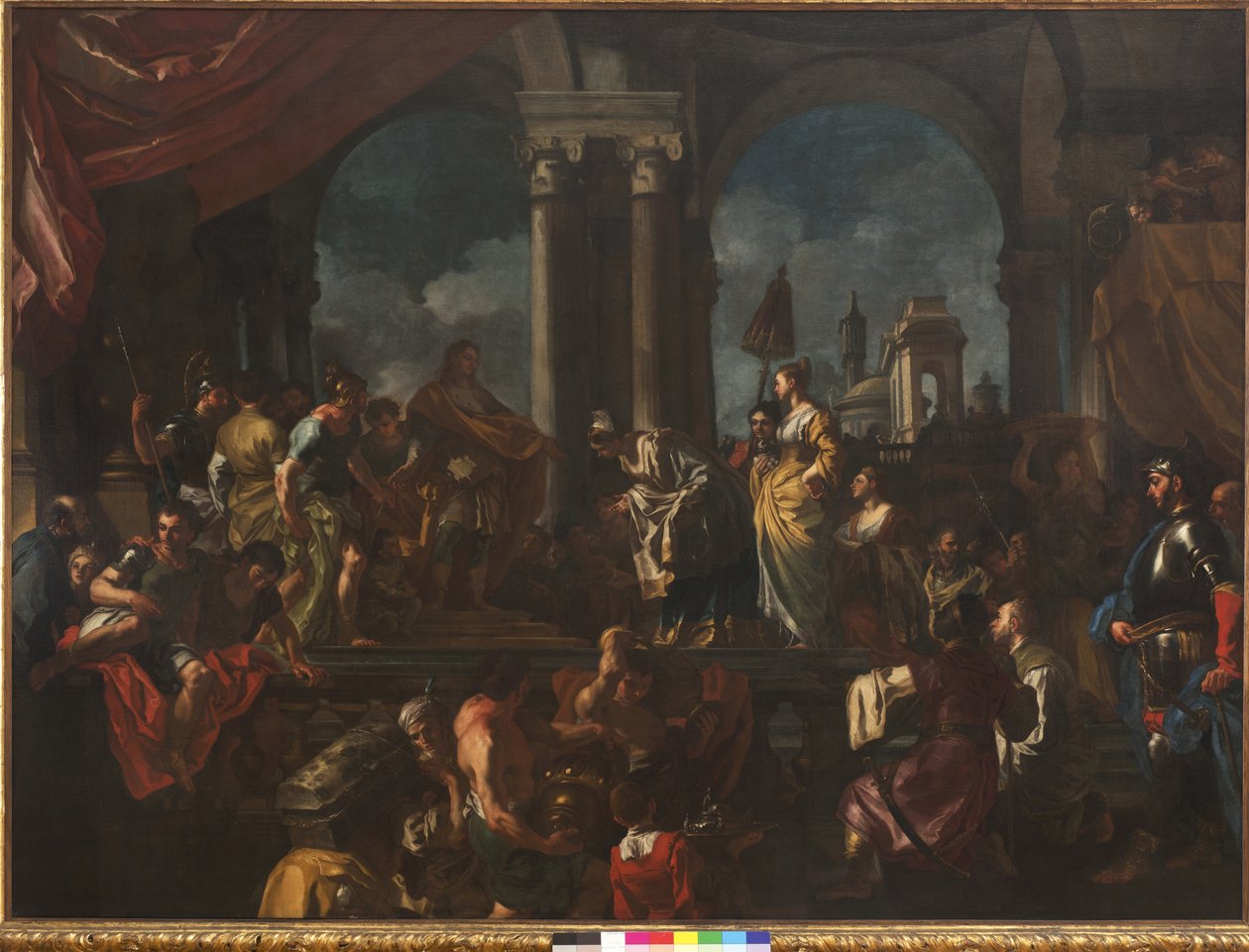 Královna ze Sáby, 1720-21 od Francesco Solimena