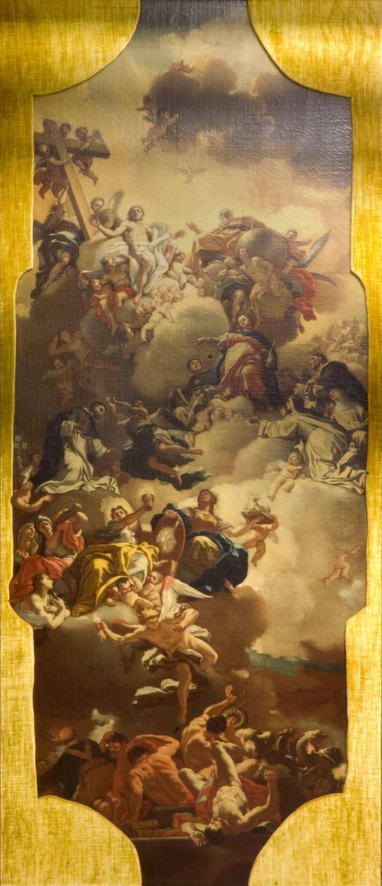 Der Triumph des Dominikanerordens od Francesco Solimena