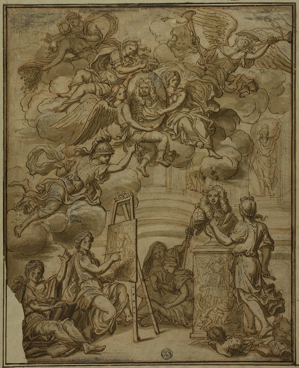 Titulní strana s portrétem neapolského místokrále od Francesco Solimena