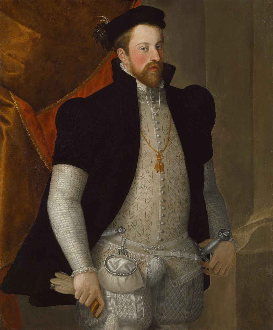 Portrét Ferdinanda II. (1529-1595), arcivévody rakouského od Francesco Terzio