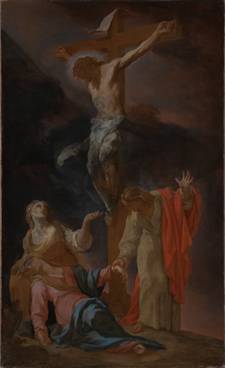 Ukřižování od Francesco Trevisani