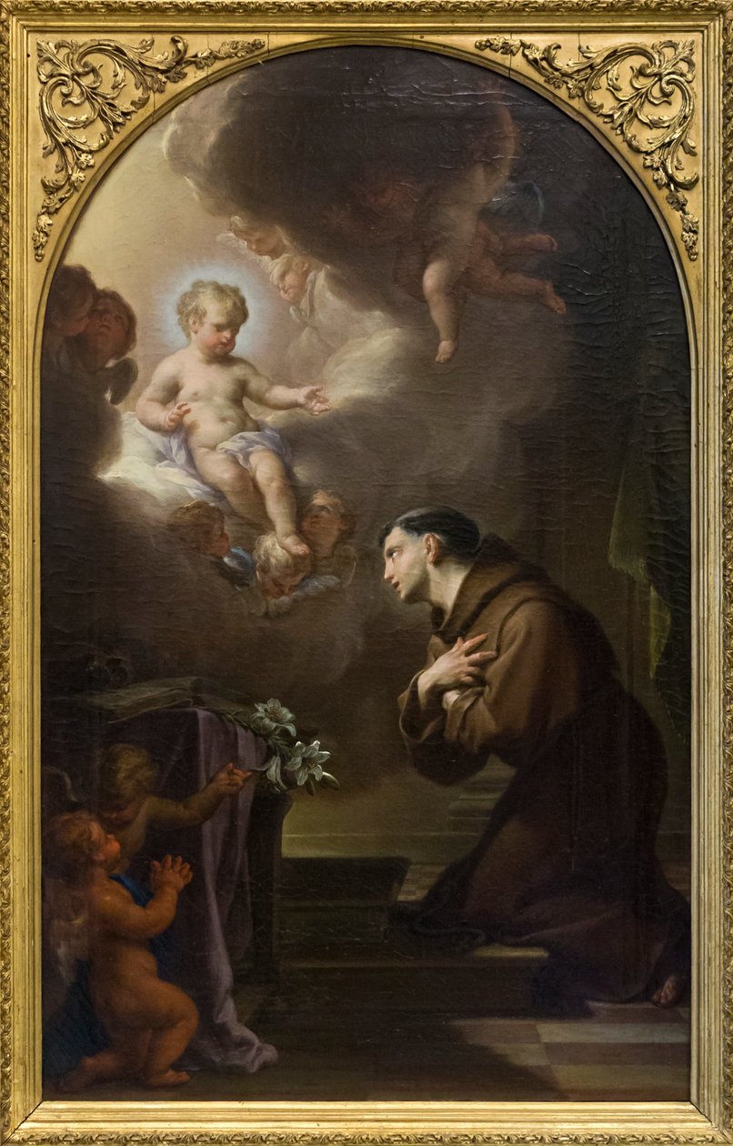 Vize svatého Antonína od Francesco Trevisani