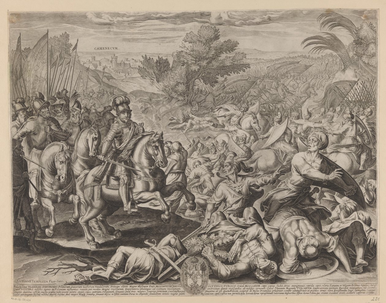 Vítězství Wladislaus Wasa od Francesco Villamena