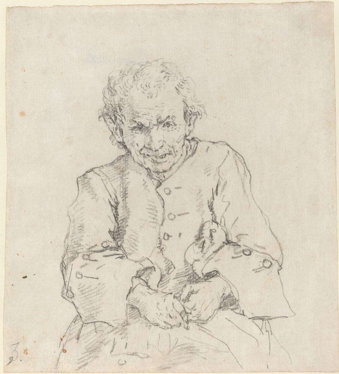 Sedící rolník od Francesco Zuccarelli