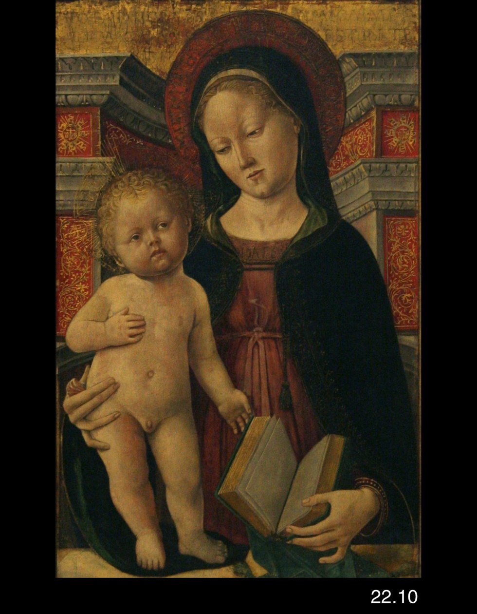 Madona s dítětem od Francesco dai Libri