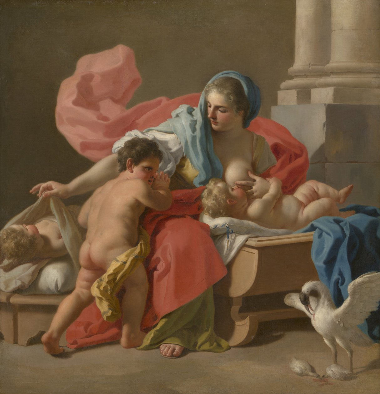 Charita, 1743-44 od Francesco de Mura