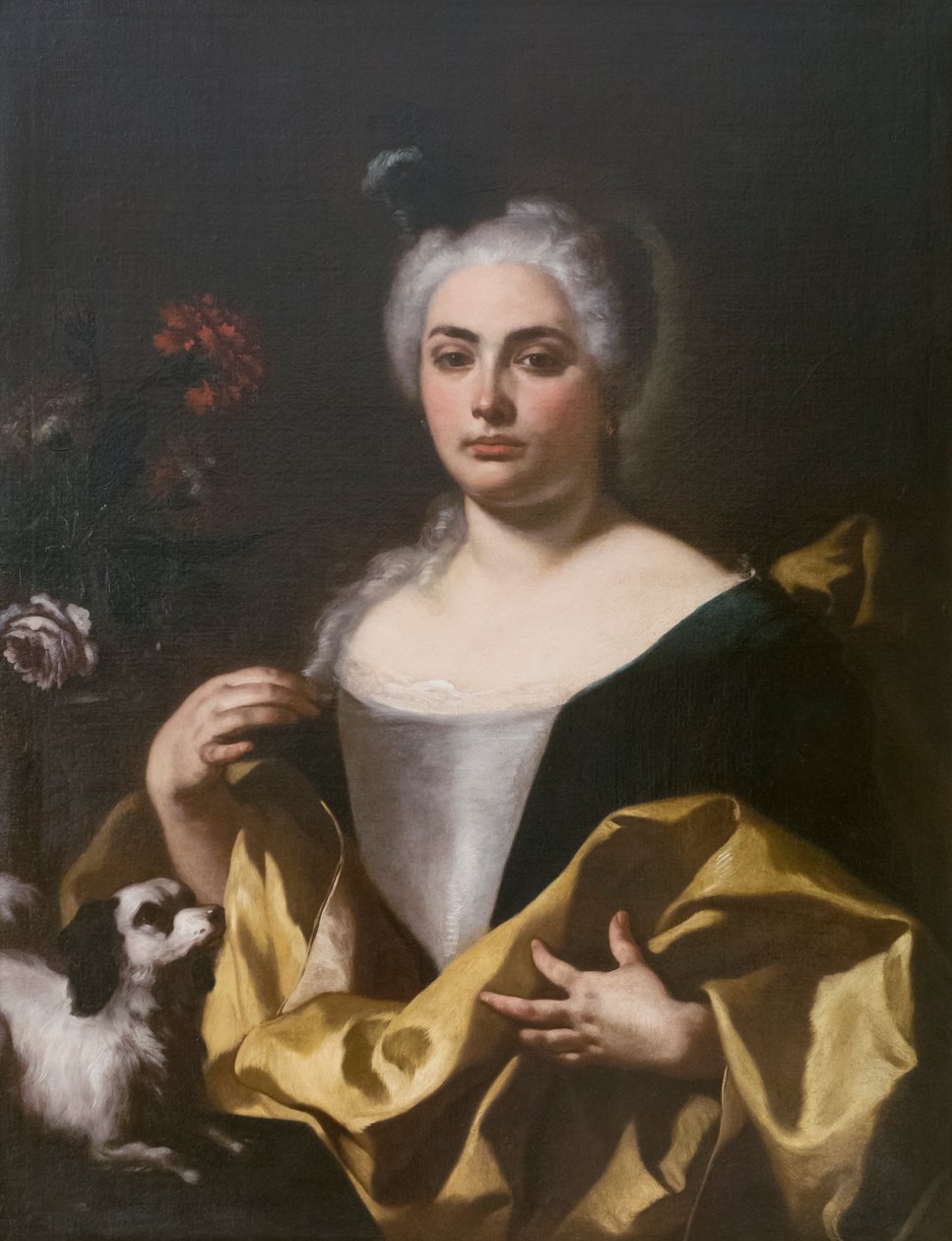 Portrét malířovy manželky od Francesco de Mura