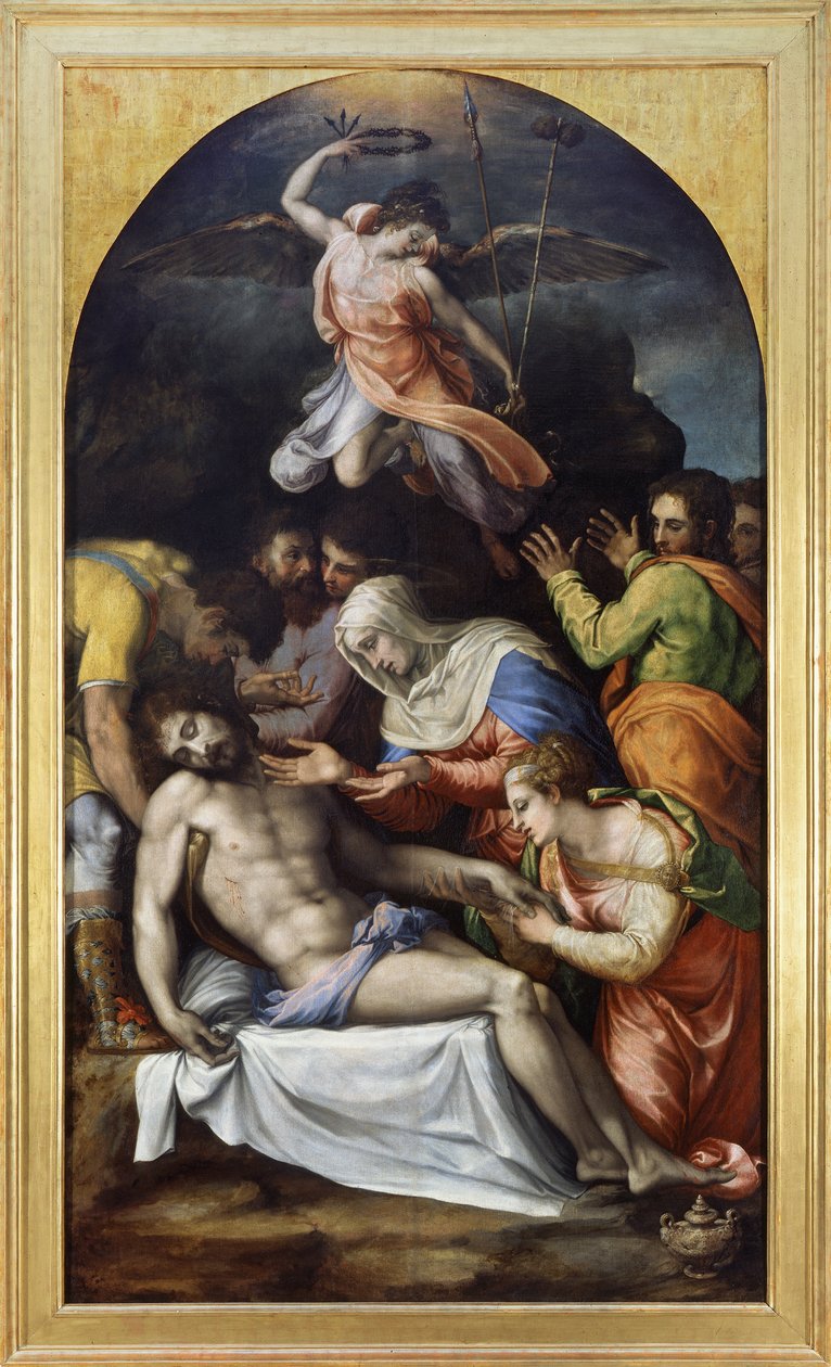 Nářek nad mrtvým Kristem od Francesco de Rossi Salviati