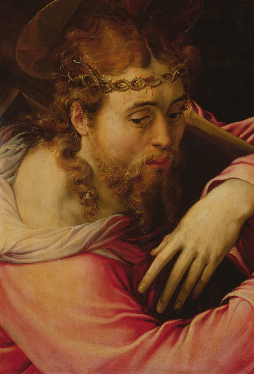 Kristus nesoucí kříž od Francesco de Rossi Salviati Cecchino