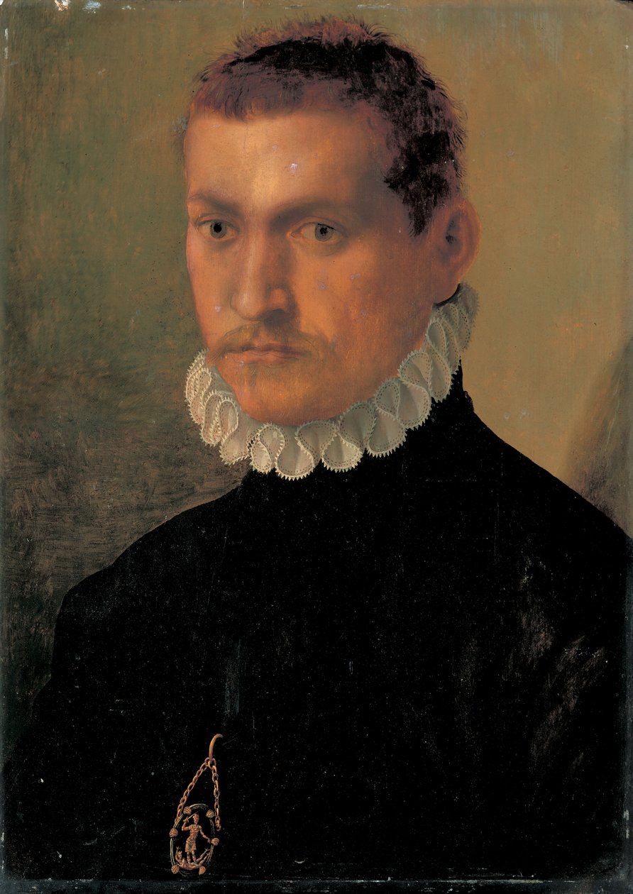 Portrét rytíře od Francesco de Rossi Salviati Cecchino