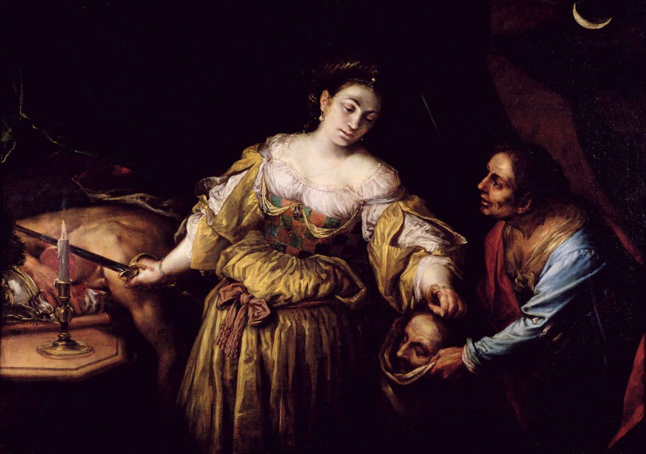 Judith Beheading Holofernes, kolem 1648-54 od Francesco del Cairo