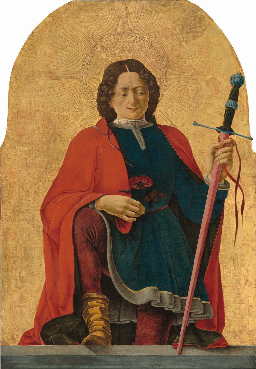 Svatý Florián, asi 1473-1474 (tempera na topolové desce) od Francesco del & Roberti Ercole de