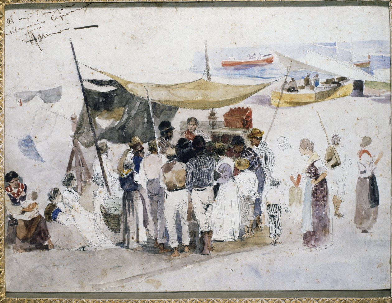Vypravěč, autor: Francesco Marino (1892-1954). Itálie od Francesco di Marino
