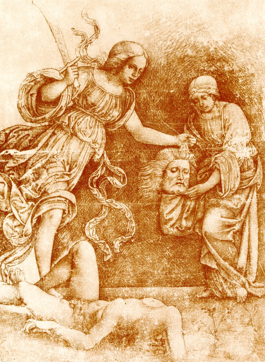 Judith a Holofernes od Francesco school of Francia