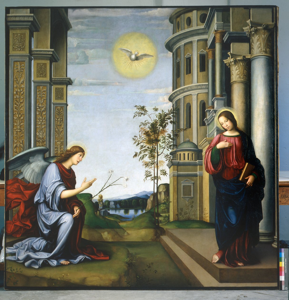 Zvěstování, 1505 od Francia