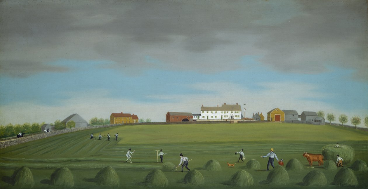Farma Ralpha Wheelocka, asi 1822 od Francis Alexander
