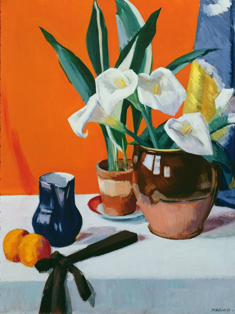 Arum lilie od Francis Campbell Boileau Cadell