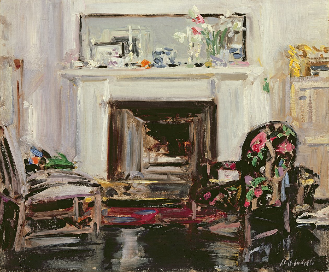 Interiér od Francis Campbell Boileau Cadell
