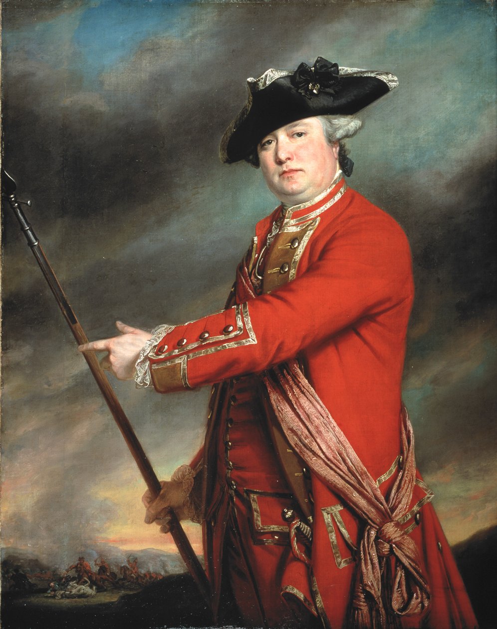 Podplukovník Francis Smith (1723-91) 1764 od Francis Cotes