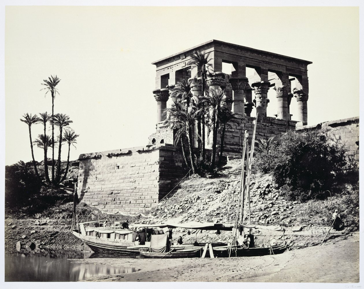 Kiosk of Trajan, Philae, Egypt, 1858 od Francis Frith