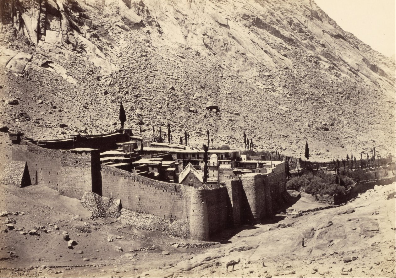Klášter Sinai od Francis Frith