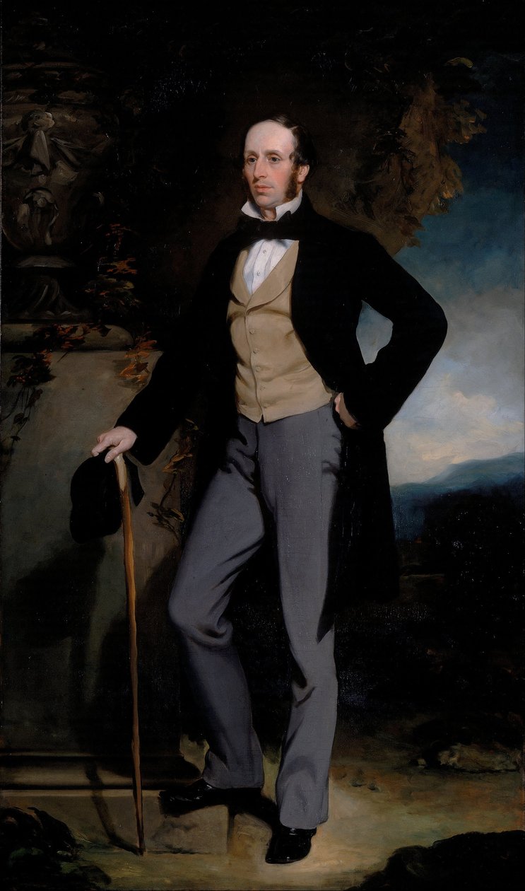 Portrét Johna Naylora od Francis Grant