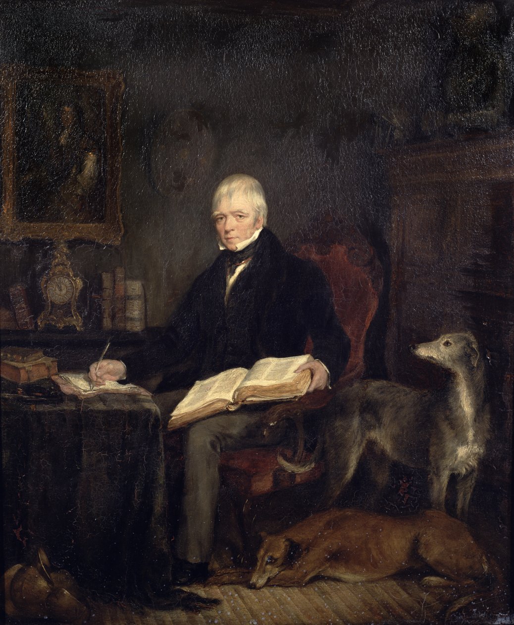 Portrét sira Waltera Scotta od Francis Grant