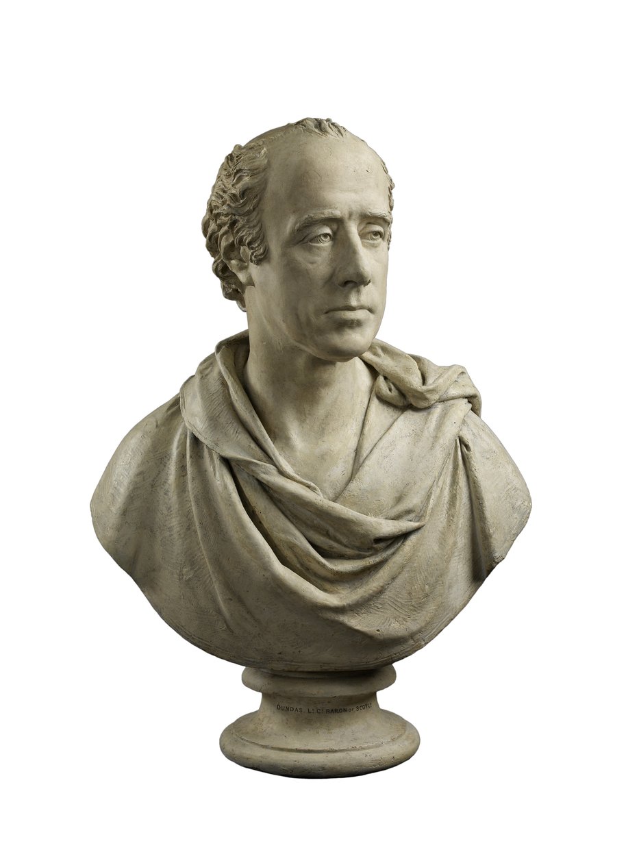 Busta Roberta Dundase z Arnistonu, lorda vrchního barona skotské státní pokladny (1758-1819), 1817-1818 (sádra) od Francis Legatt Chantrey