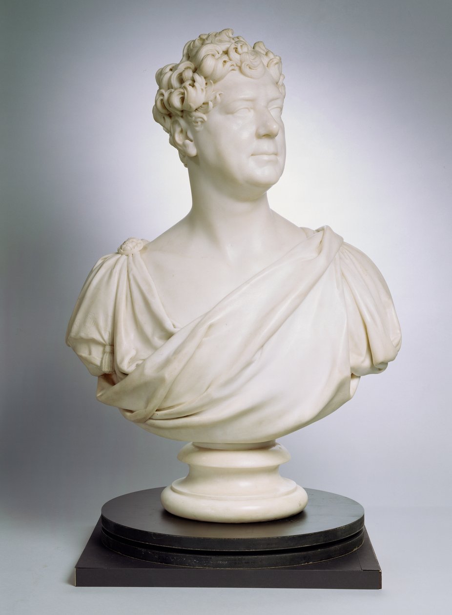 Jiří IV (1762-1830) 1827 (mramor) od Francis Legatt Chantrey