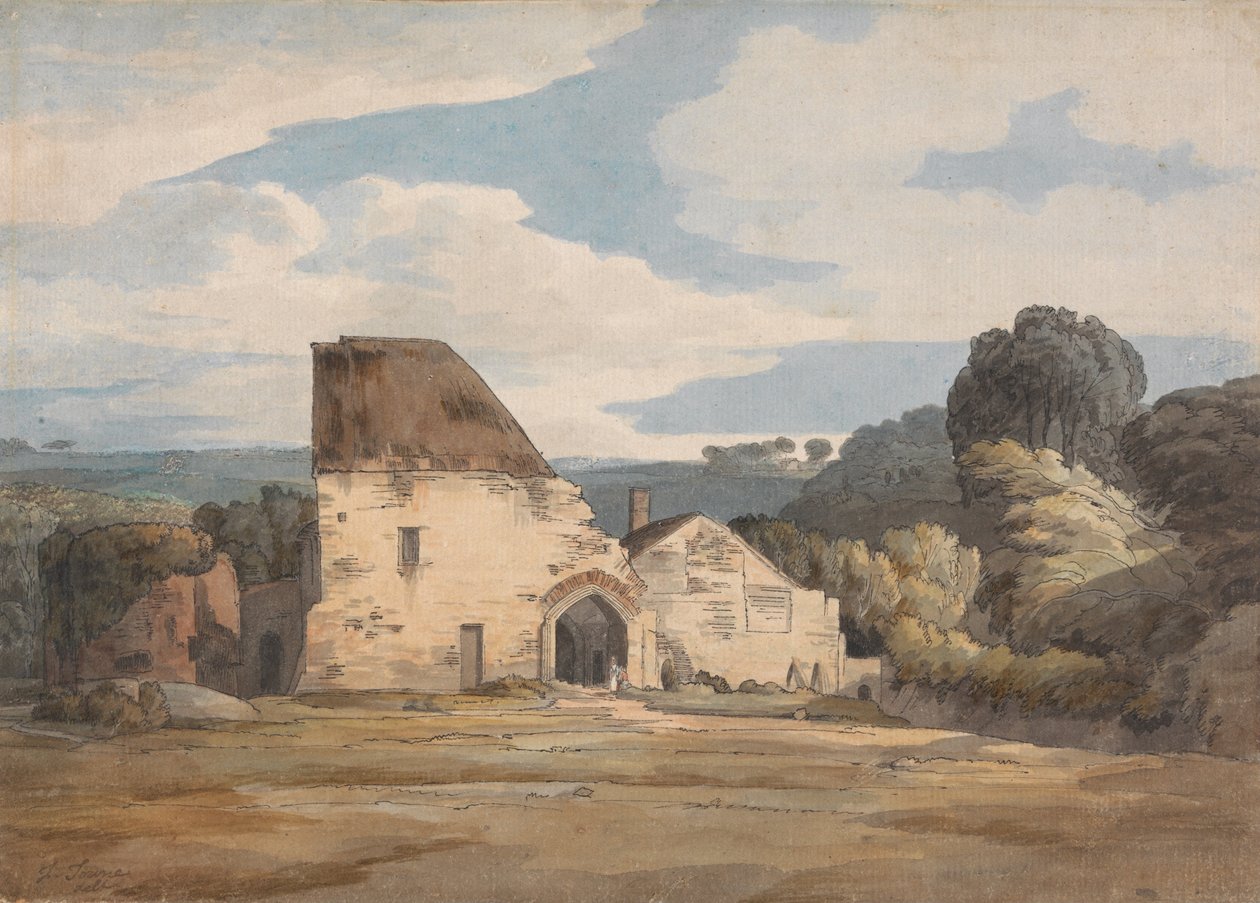 Opatství Dunkeswell, 20. srpna 1783 od Francis Towne