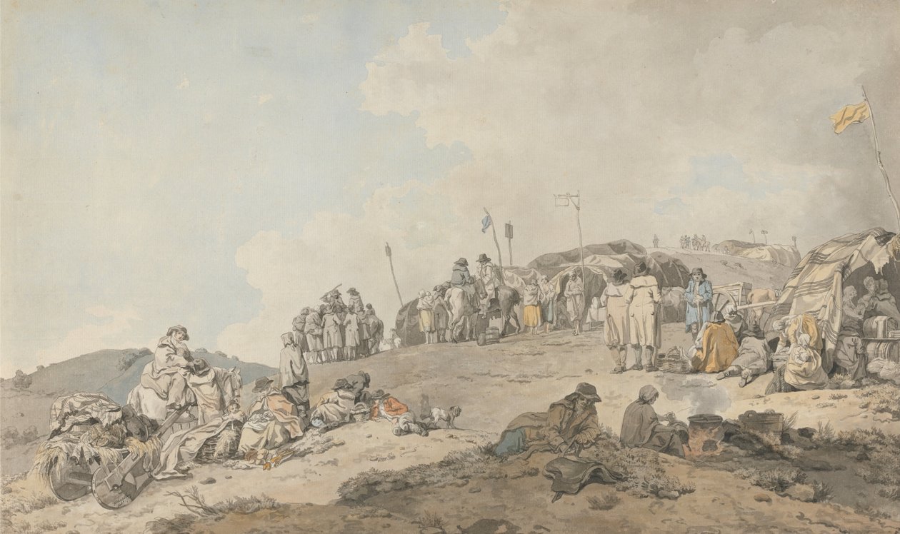 Veletrh Donnybrook, 1782 od Francis Wheatley