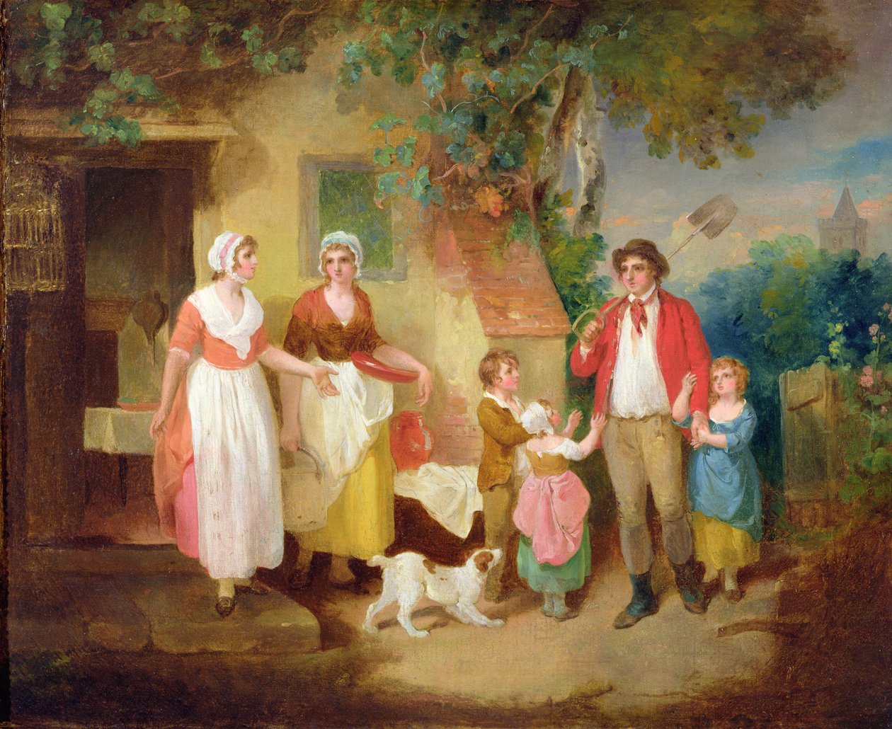 Večer, 1799 od Francis Wheatley